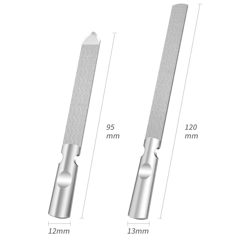 德国指甲锉刀磨手指甲神器修脚搓条工具打磨条砂抛光指甲锉灰美甲 - 图3