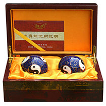 Baoding Iron Balls Fitness Holding The Health Ball Handball handball Jingtai Blue ball Dragon Feng Ching Tai Chi Fushou peony Previous River Map