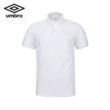 Umbro, спортивная футболка polo для отдыха, с вышивкой, короткий рукав