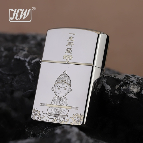 Креативная зажигалка на керосине для друга, подарок на день рождения