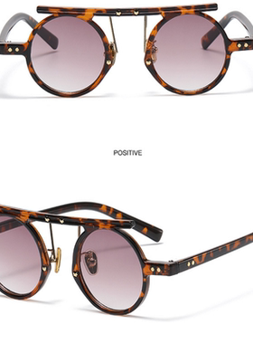 达人嘻哈墨镜欧美街拍科技日系