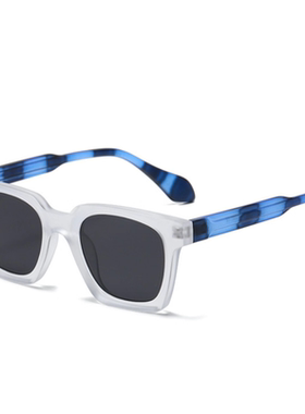 太阳镜男款方框眼镜磨砂防紫外线