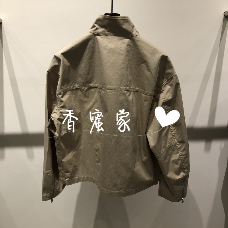 【香蜜】速写男装2025年秋专柜正品立领夹克外套9P8610080-1595 - 图1