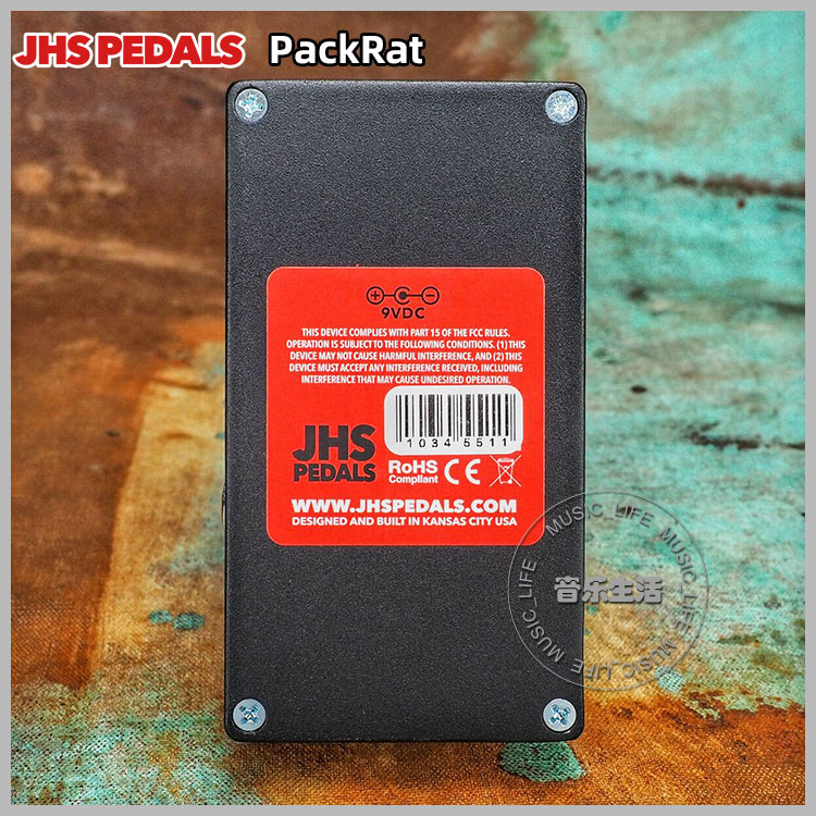 JHS经典老鼠9合1电吉他失真效果器Pack Rat法兹复刻纪念版单块 - 图2