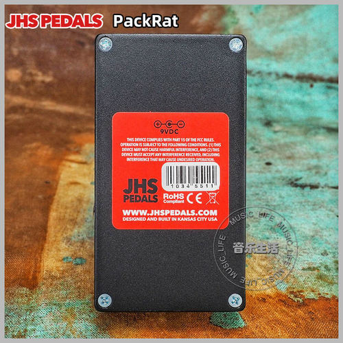 JHS经典老鼠9合1电吉他失真效果器Pack Rat法兹复刻纪念版单块-图2