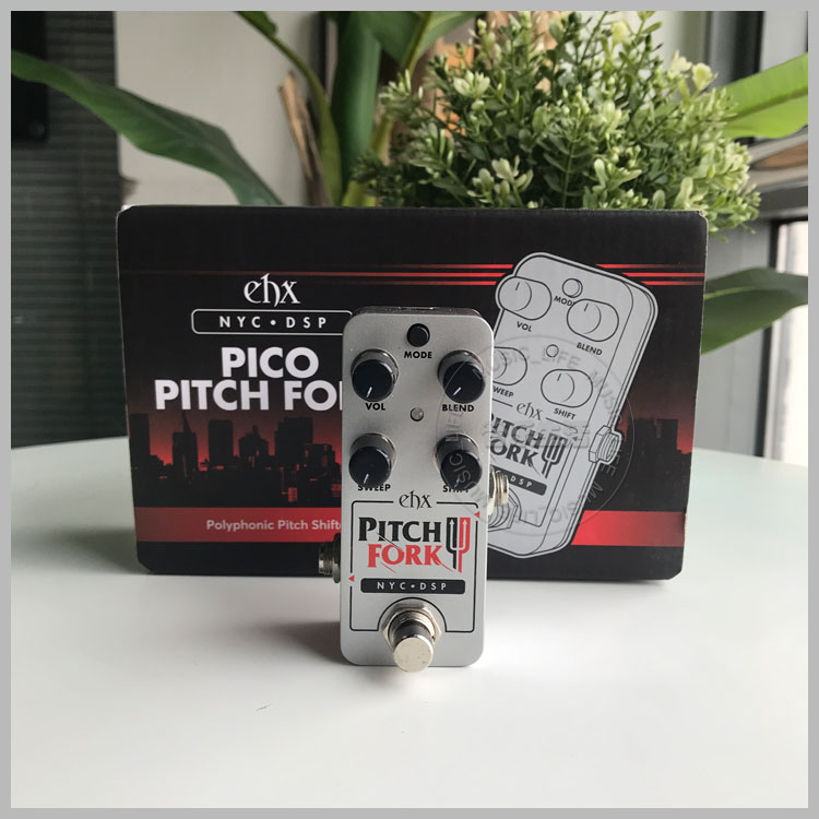 EHX PICO PITCH FORK 新款吉他贝司升降调移调八度单块专业效果器 - 图0