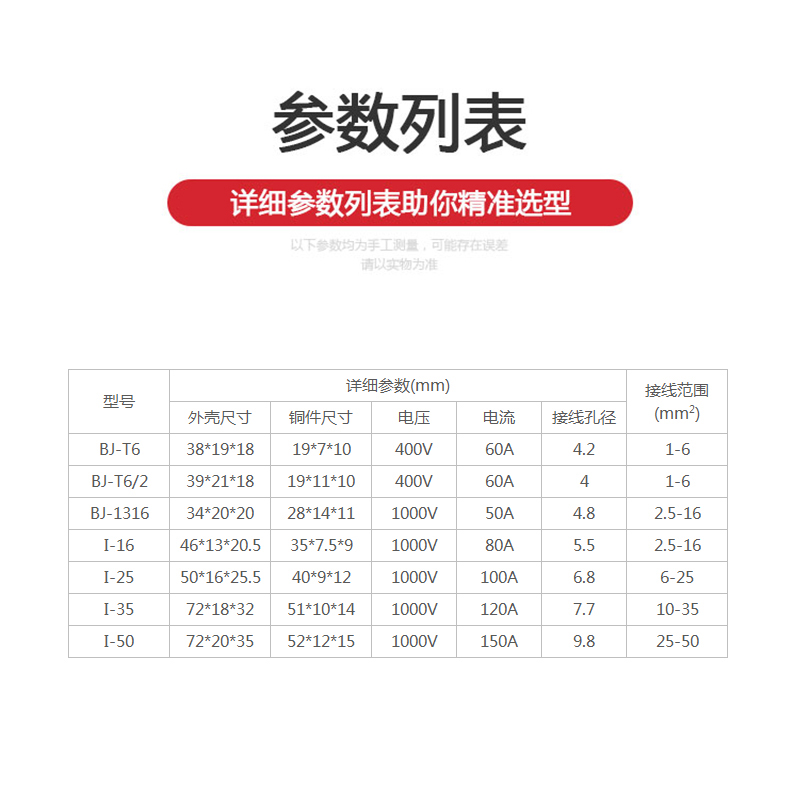 10-35快速接线端子16平方电线连接器大功率对接头铜线接头分线器