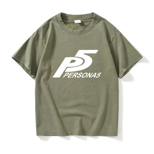 女神异闻录5 PS4游戏动漫二次元T恤短袖小清新衣服女男圆领大码宽 - 图2