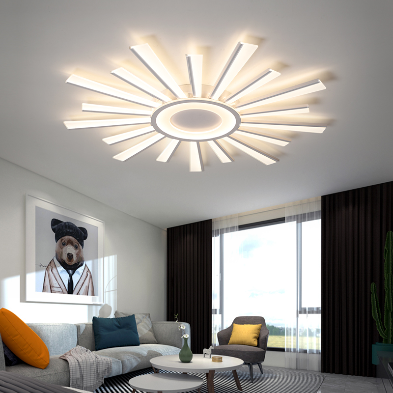 客厅灯 卧室房间灯简约现代大气吸顶灯主灯大灯2025年新款led灯具 - 图0