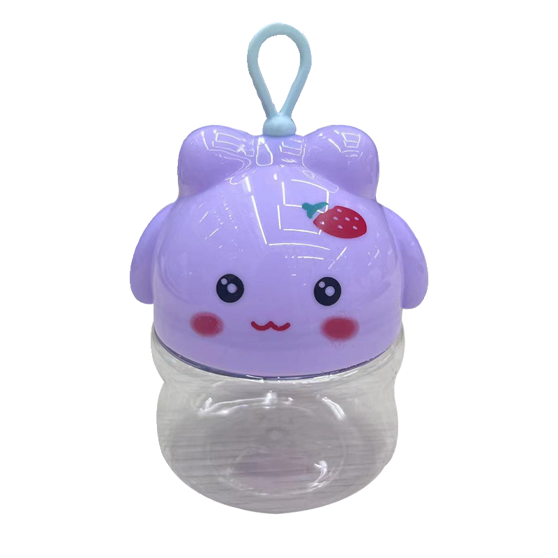 爬爬兔可爱卡通透明塑料包装收纳罐食品溶豆糖果密瓶子手提摆摊,淘宝优惠券,粉丝福利购,淘宝优惠卷