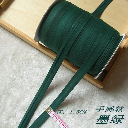 汉服旗袍服装辅料 棉涤包边带 滚边带 1.1-1.6CM宽 斜条已烫1米价 - 图2