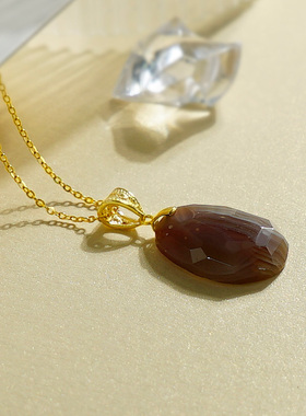 花蜜男/女波斯湾玛瑙复古时尚