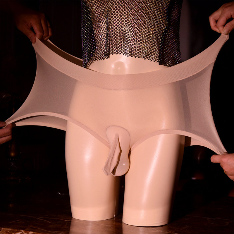 男士面膜丝袜内裤大码三角裤头牛奶丝平角短裤衩细腻丝滑夏季潮,淘宝优惠券,粉丝福利购,淘宝优惠卷