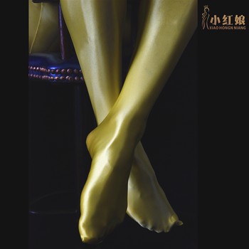 ຜູ້ຊາຍ sexy oily shiny silk slips into the body jj set sexy bag super elastic tight dance yoga pantyhose stockings