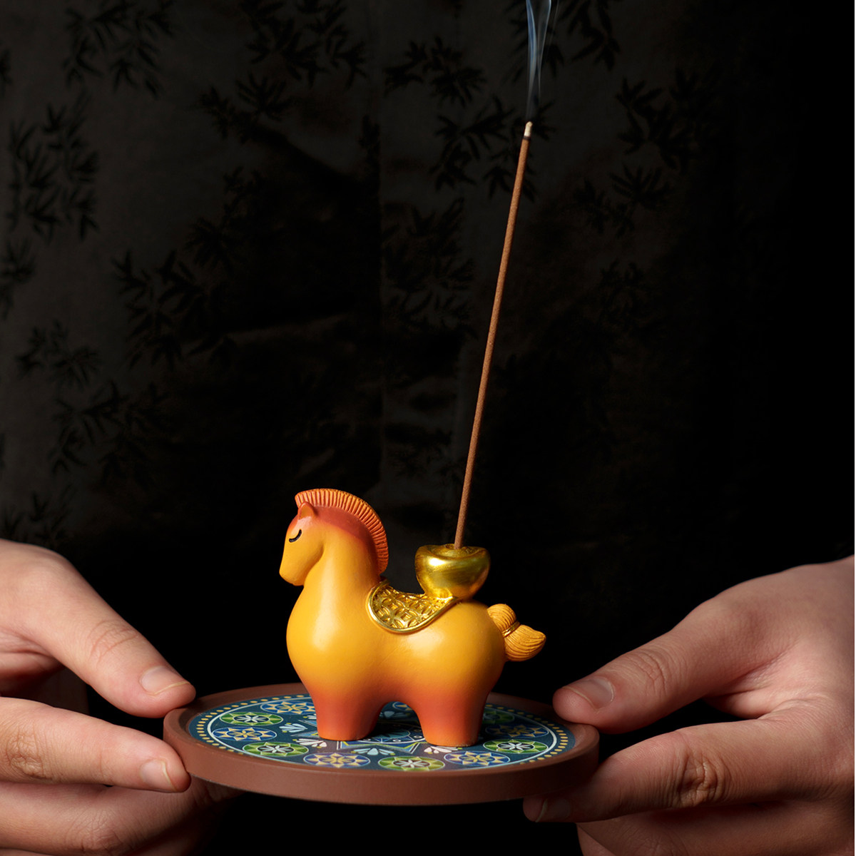 茶室氛围布置马上有钱香插摆件香炉家用室内中式送礼香插香座茶台,淘宝优惠券,粉丝福利购,淘宝优惠卷