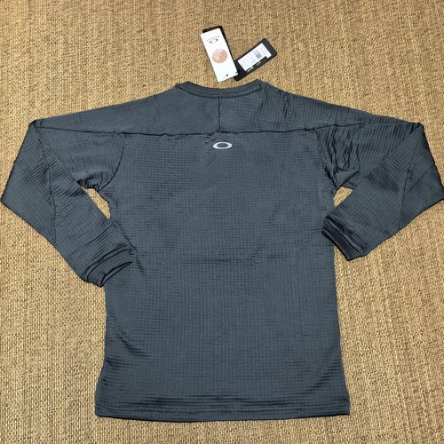 Oakley 25AW 日本限定Enhance Light Grid L/S Crew吸湿速干长袖 - 图0