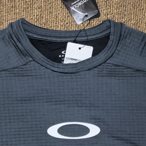 Oakley 25AW 日本限定Enhance Light Grid L/S Crew吸湿速干长袖 - 图1