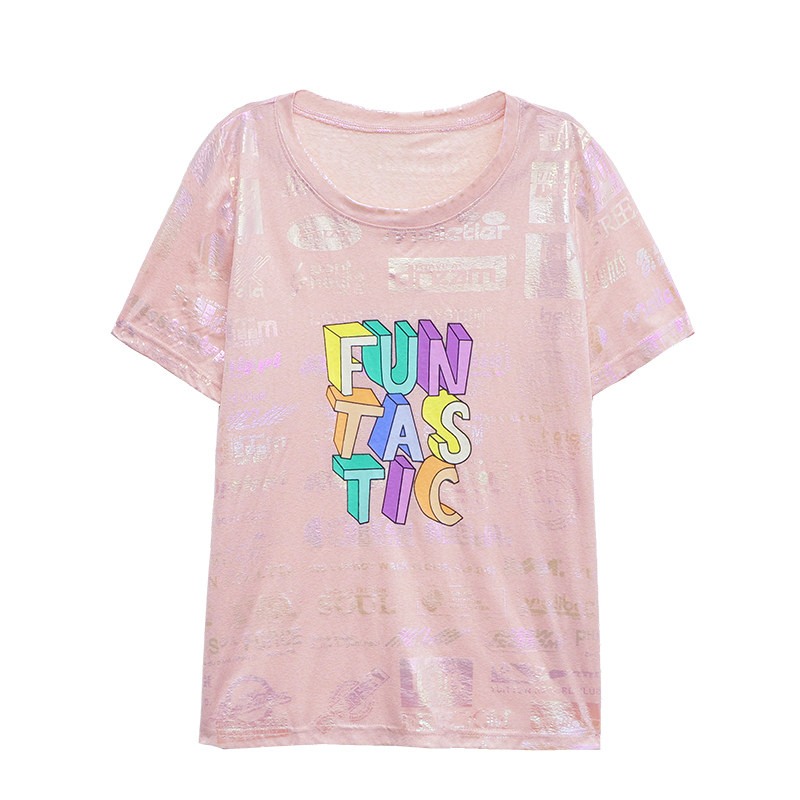 短款夏宽松短袖韩版2020年女体恤衫 尚吻蔓T恤