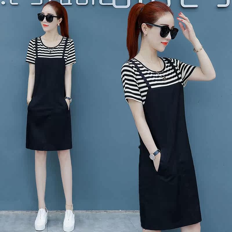 爱依服旗舰店背带裙子小个子套装 尚吻蔓连衣裙