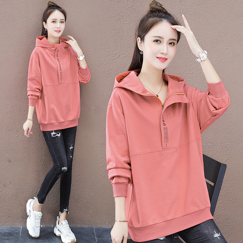 以纯官方旗舰店官网慵懒风宽松卫衣 尚吻蔓卫衣/绒衫