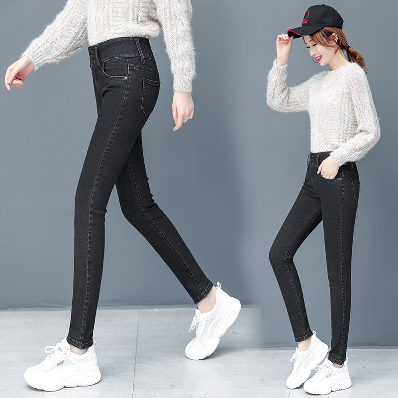 以纯小脚女2020早春季新款牛仔裤 尚吻蔓牛仔裤