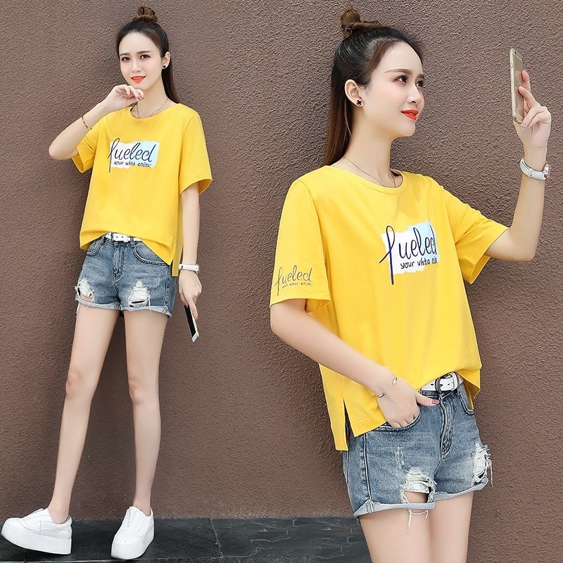 以纯官方旗舰店官网短袖女装t恤 尚吻蔓T恤