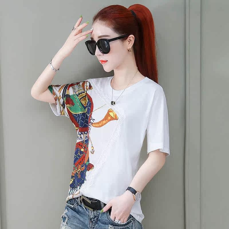 欧贝妮旗舰店官网短袖女夏装t恤 尚吻蔓T恤