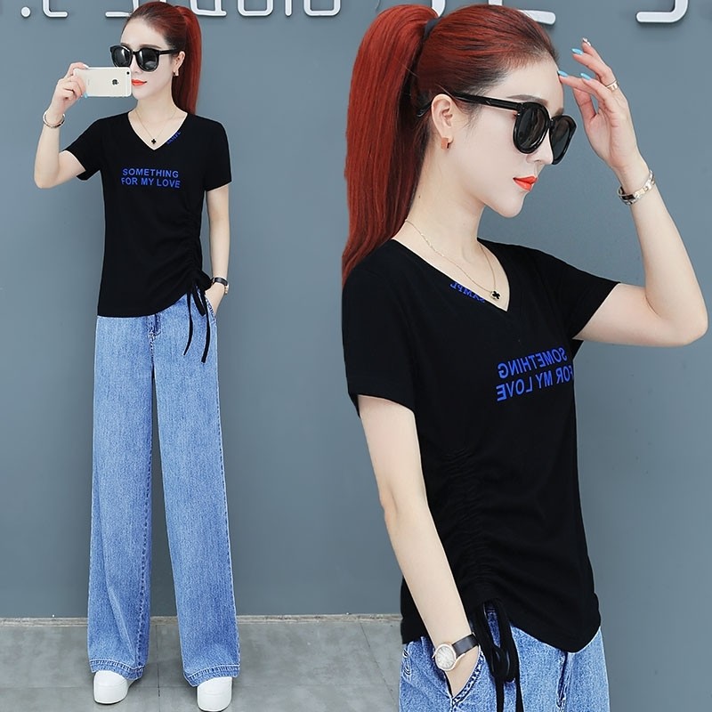 以纯官方旗舰店官网韩版宽松上衣 尚吻蔓T恤