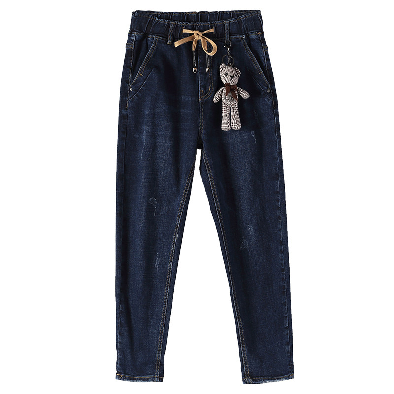 以纯官方旗舰店2020秋新款女牛仔裤 尚吻蔓牛仔裤