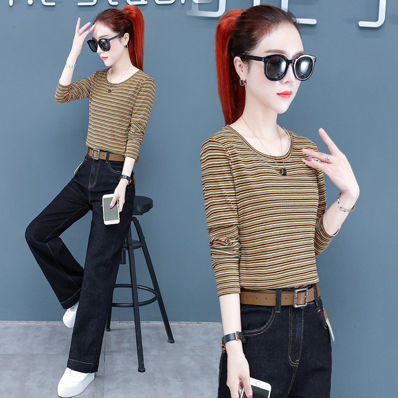 以纯官方旗舰店官网秋装长袖t恤 尚吻蔓T恤