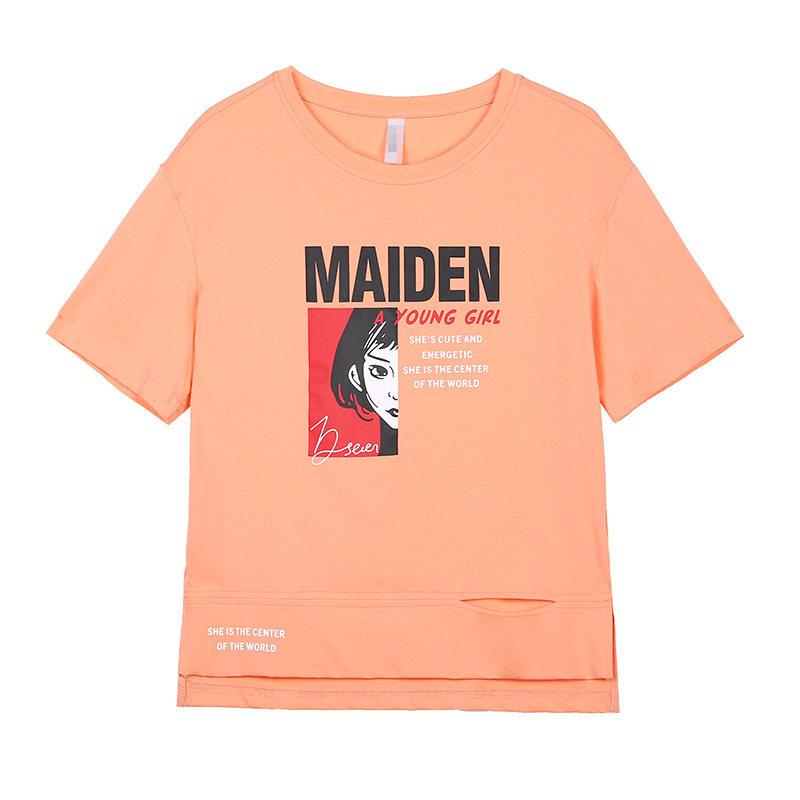 以纯夏款2020年新款宽松学生t恤 尚吻蔓T恤