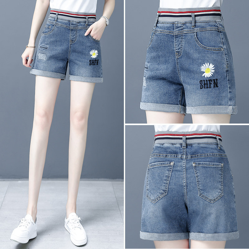 小雏菊轻薄女2020年新款老爹直筒裤 尚吻蔓牛仔裤