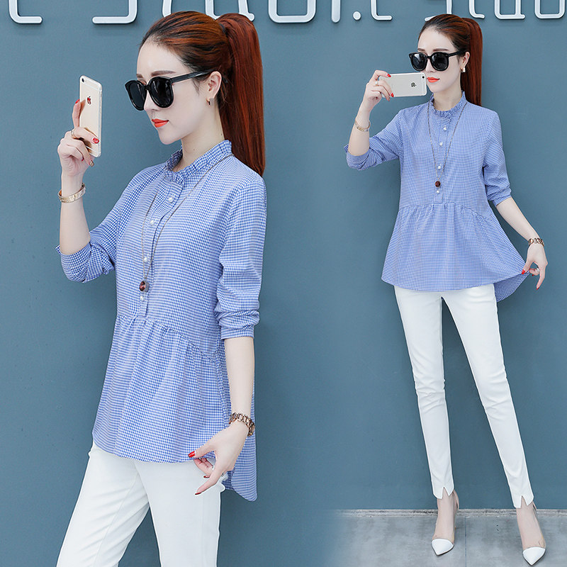 冷淡风女装高级感女秋冬款以纯衬衫 尚吻蔓衬衫