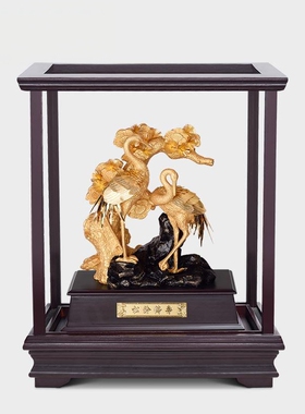生日祝寿礼物松鹤延年送领导老师生日长辈寿辰退休纪念品定制刻字