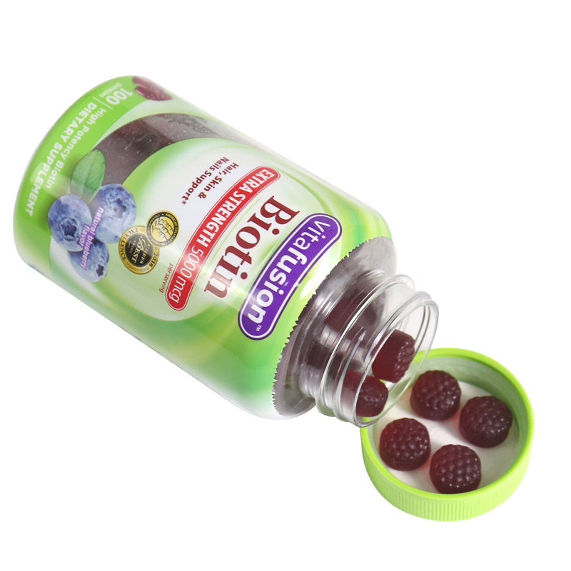 vitafusion 100粒/瓶生物素 悦蓉海外其他膳食营养补充剂