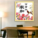 Главная и шедевр 5D Хрустальный бриллиант Рисунок Алмаз Стоун Шоу спальня точка палка Алмаз кросс -ход Новый гостиная ресторан