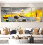 Диван фоновая настенная живопись штатив Фарфоровая живопись простая современная гостиная декоративная картина роспись висящая живопись ресторан спальня спальня