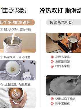 【TOP爆款速抢】佳孚电动奶泡机
