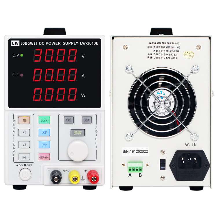 龙威大功率程控编程可调开关直流稳压电源100V60V30V1A2A3A5A10A - 图3