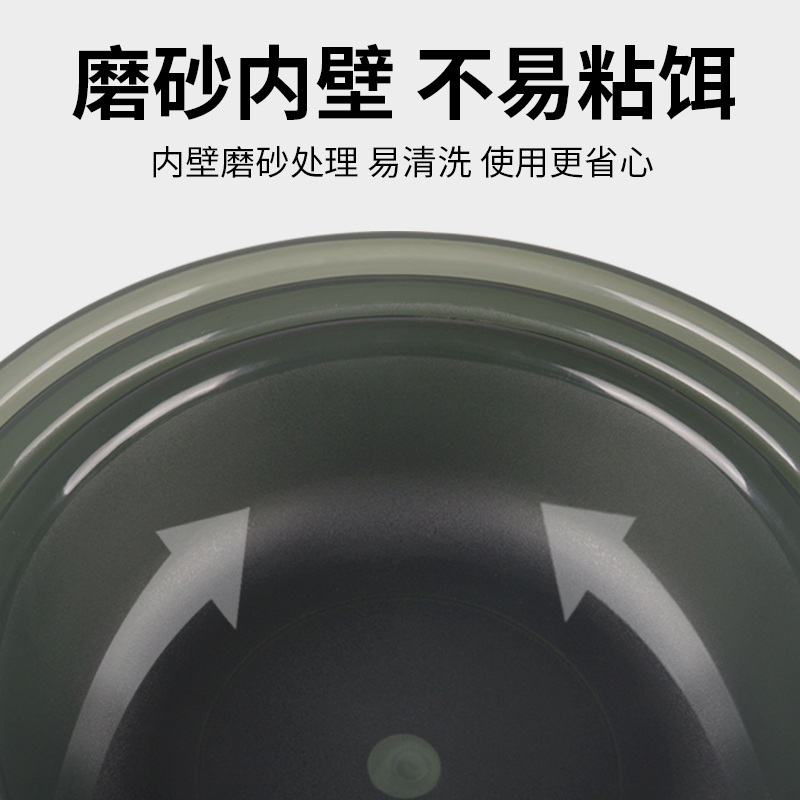 小凤仙饵料盆开饵盆三件套散炮盆加大号拌鱼饵不沾盆钓鱼用品大全 - 图0