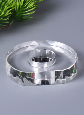 金属水晶球梯形展示收纳底座