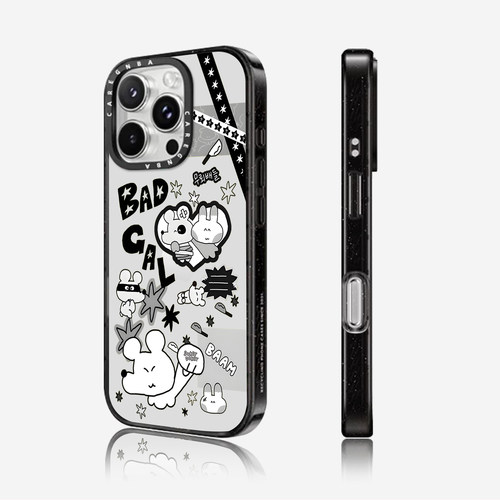 CAREGNBA联名Sukeydokey系列手帐贴纸适用苹果17ProMax手机壳iPhone16pro透明14plus全包15防摔12网红11女13p - 图1