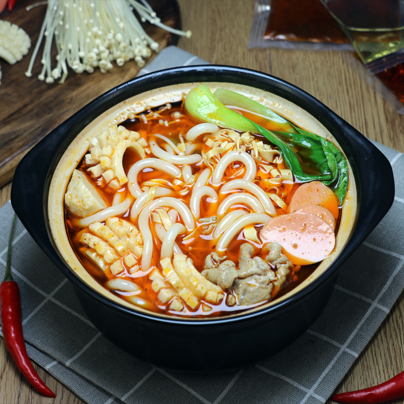 东思北旗舰店东思北_过桥米线x4袋装  正宗云南砂锅速食桂林米粉粉丝米线调料2