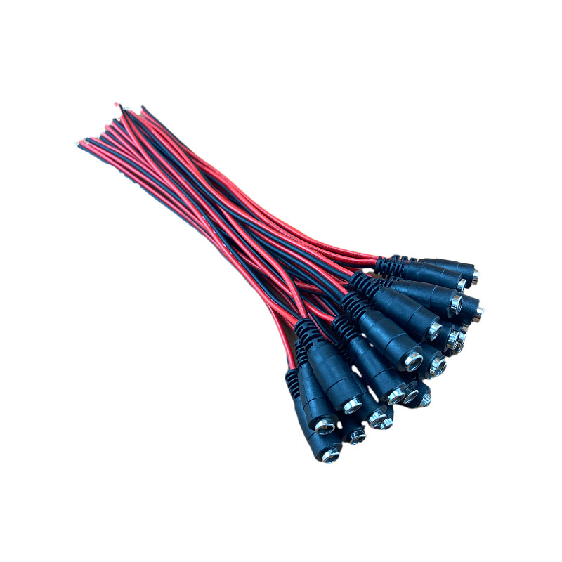 加粗监控DC母头摄像机尾头线 0.75纯铜母头 5*.5*2.1规格集中供电 - 图2