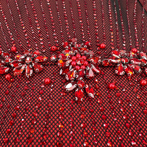 新娘结婚妈妈礼服连衣裙春夏季高端显瘦五一喜婆婆婚宴装高贵裙子 - 图1