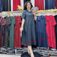 New Chinese style mulberry silk Chinese style mother's summer dress