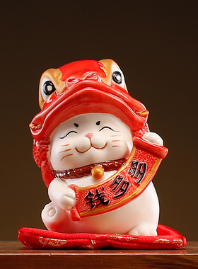 招财猫摆件创意家居客厅办公室