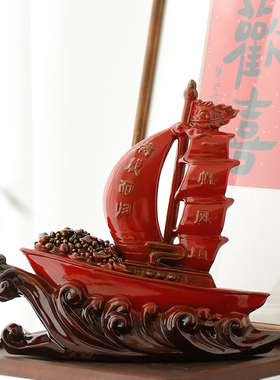 新中式摆件办公室装饰品开业礼品