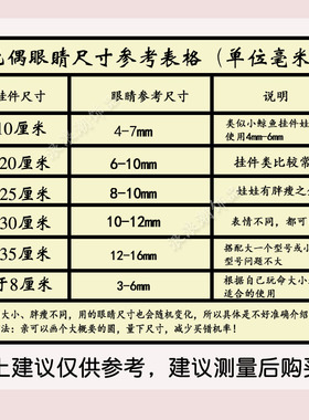 眼睛动物diy配件玩偶编织钩织