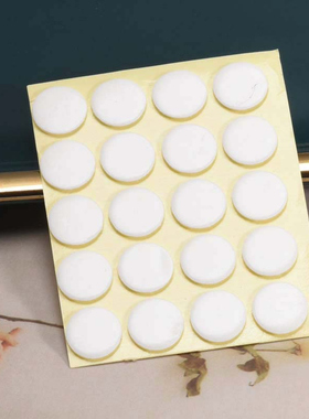圆形胶贴透明无痕diy树脂贴片